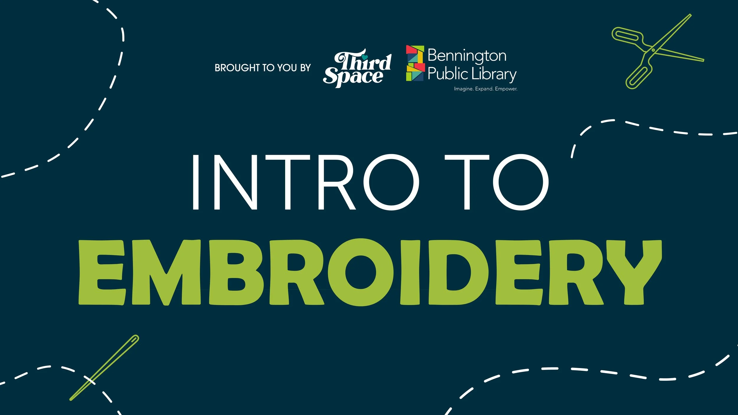 Intro to Embroidery + Craft Circle