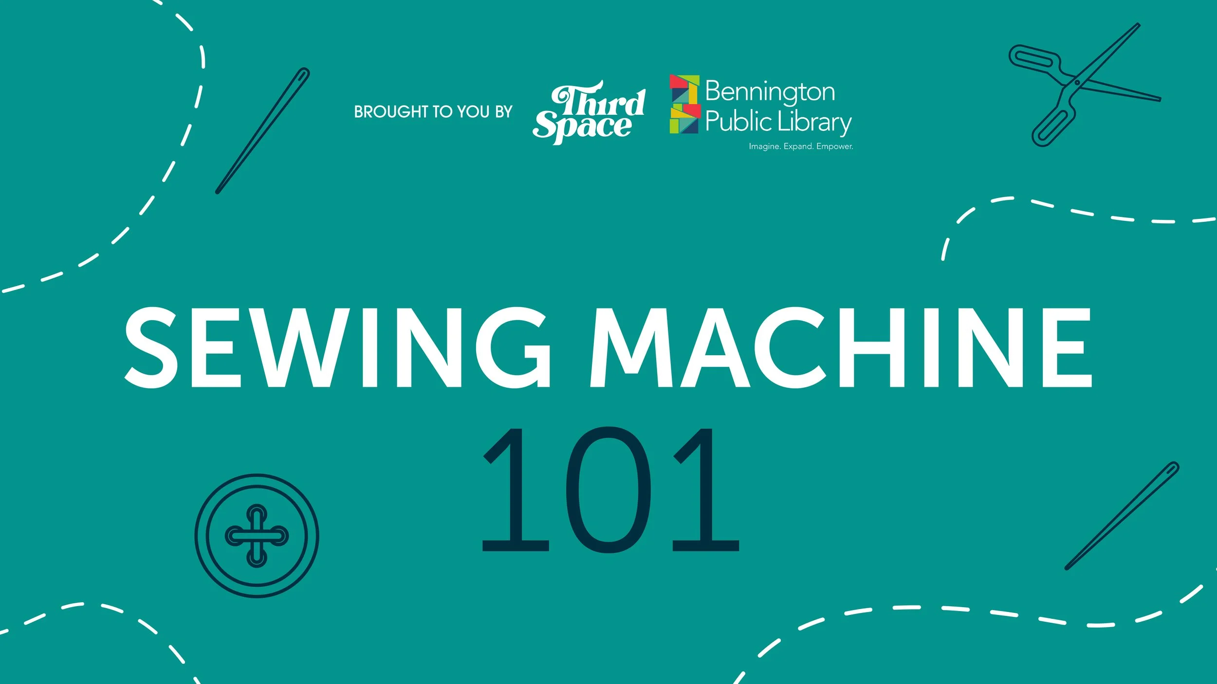 Sewing Machine 101 + Craft Circle