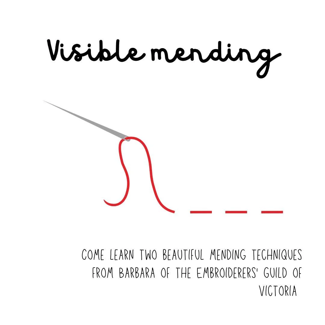 Workshop countdown Day 9 – It’s Part 2 of our mending double header! Now that you’ve learned one cotton mending technique, it’s time to expand your repertoire. Barbara will be teaching Sashiko and Boro, two Japanese styles of