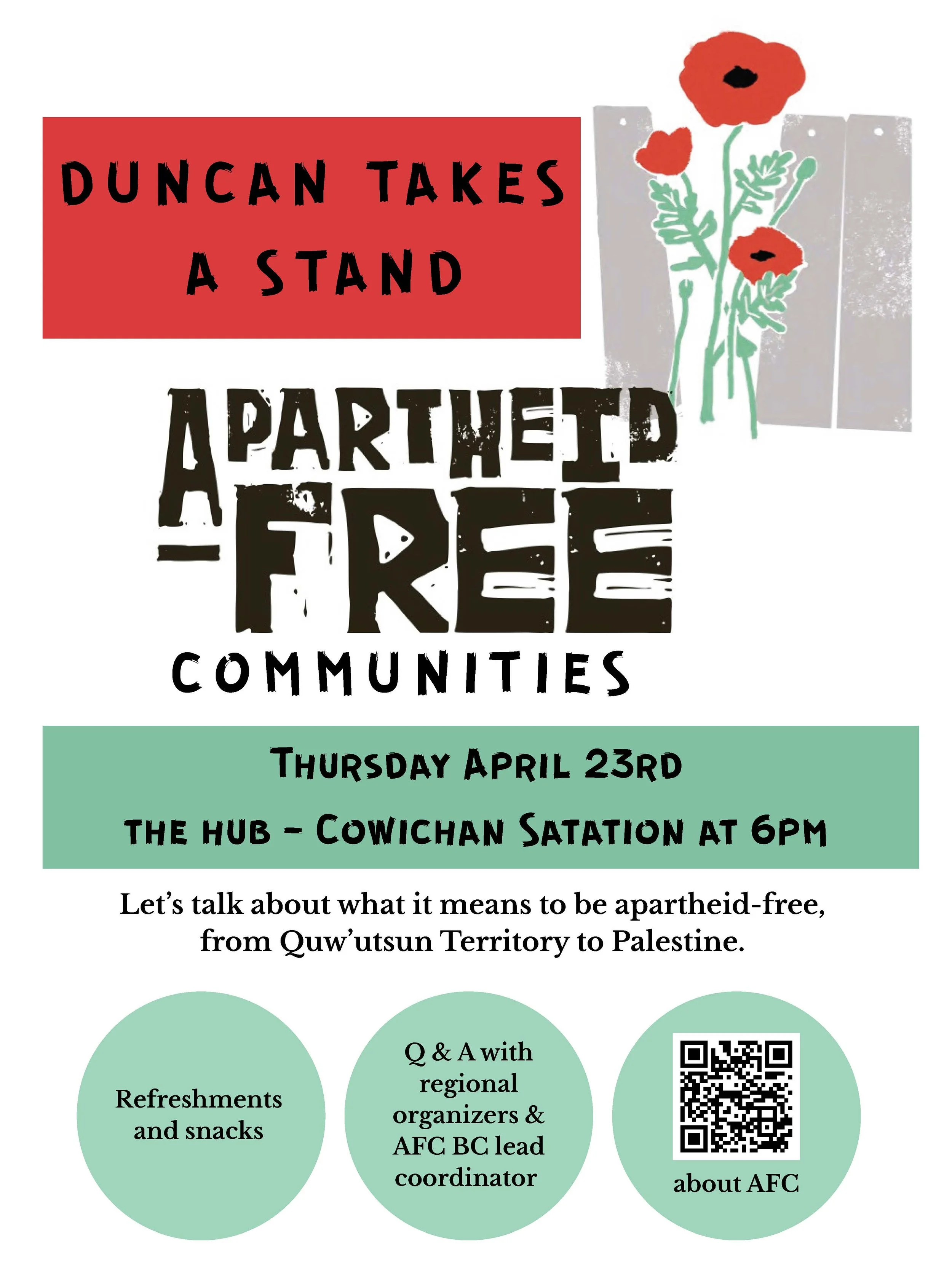 Duncan Takes A Stand - Apartheid-Free Communities