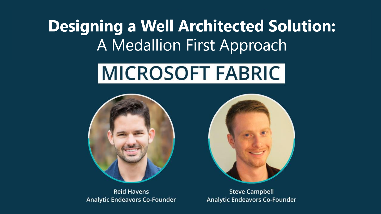 Design a Well-Architected Fabric Solution: A Medallion First Approach