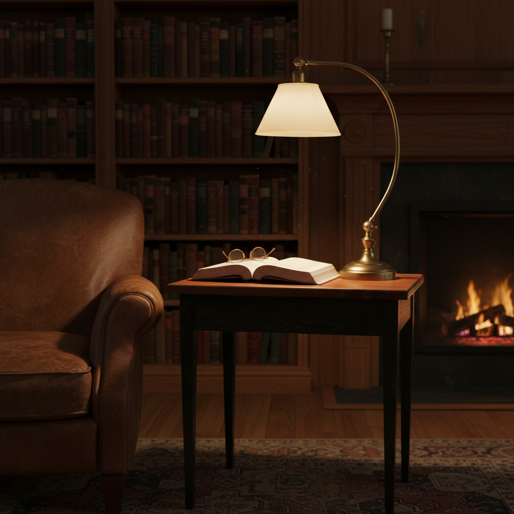 Red Chestnut End Table