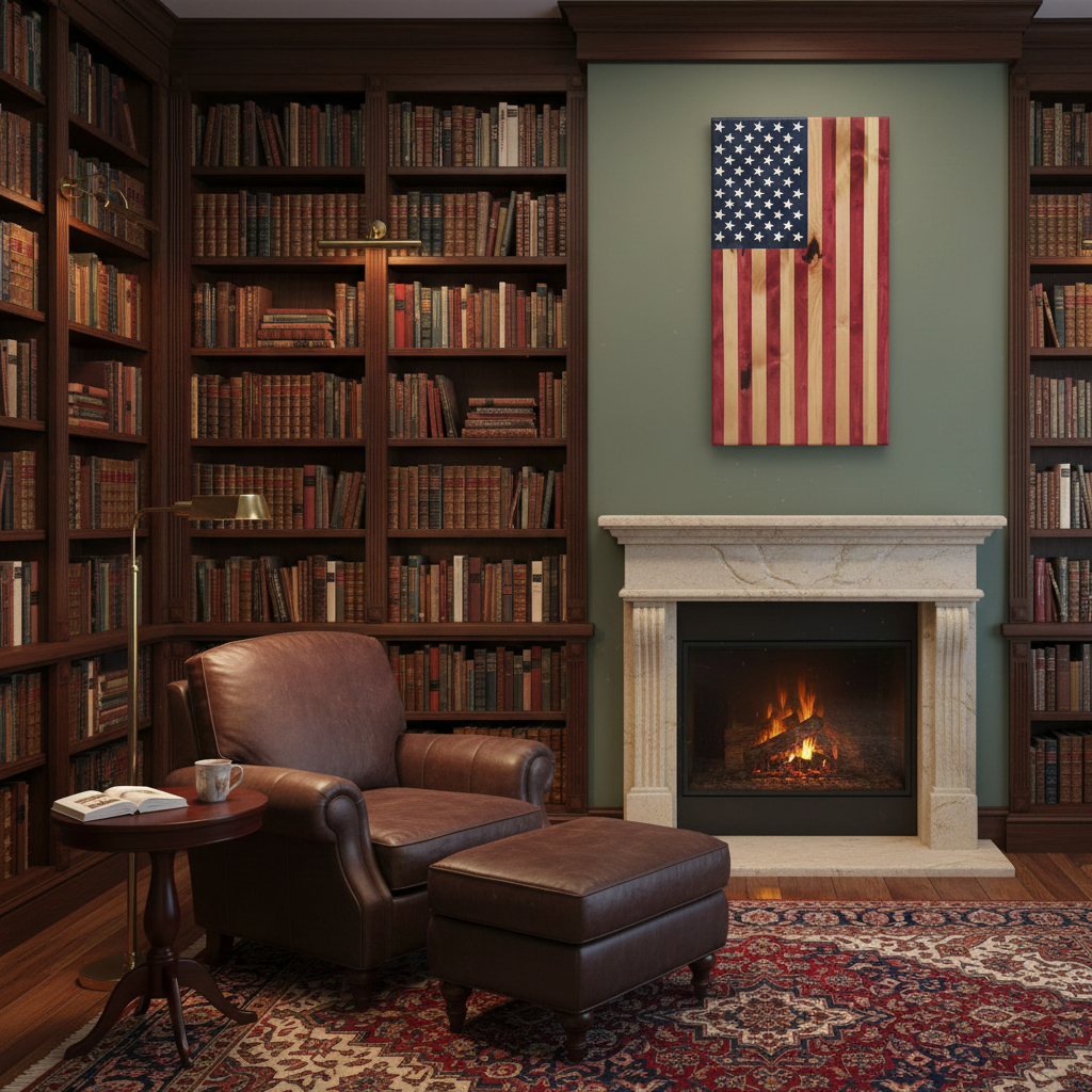 American Flag Concealed Art