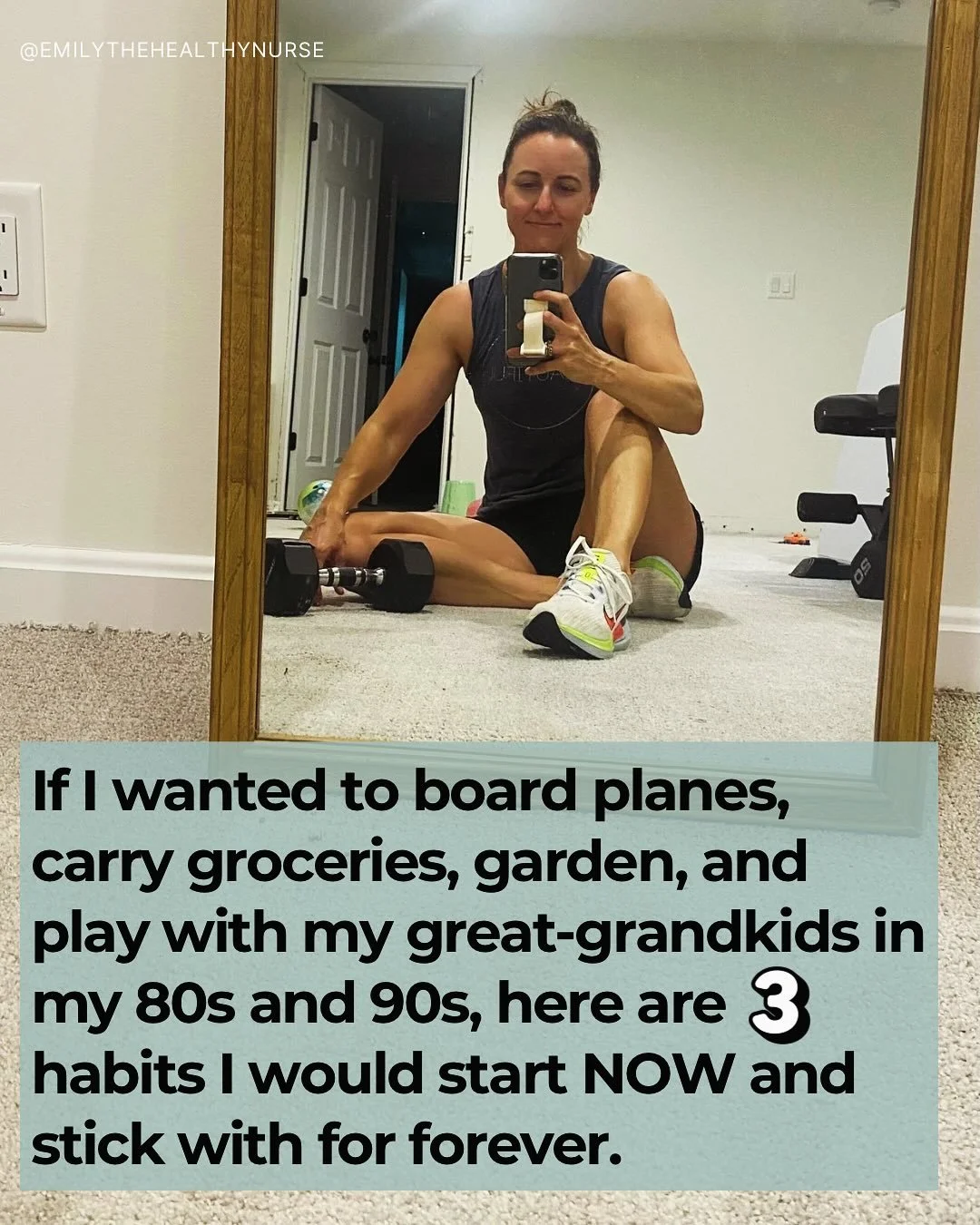 My top 3 priorities to have a good life-span and health-span. This means to not only live for a long time, but to be thriving until the day you die. We call this a good “quality of life.”
If you do these 3 things consistently, you will b