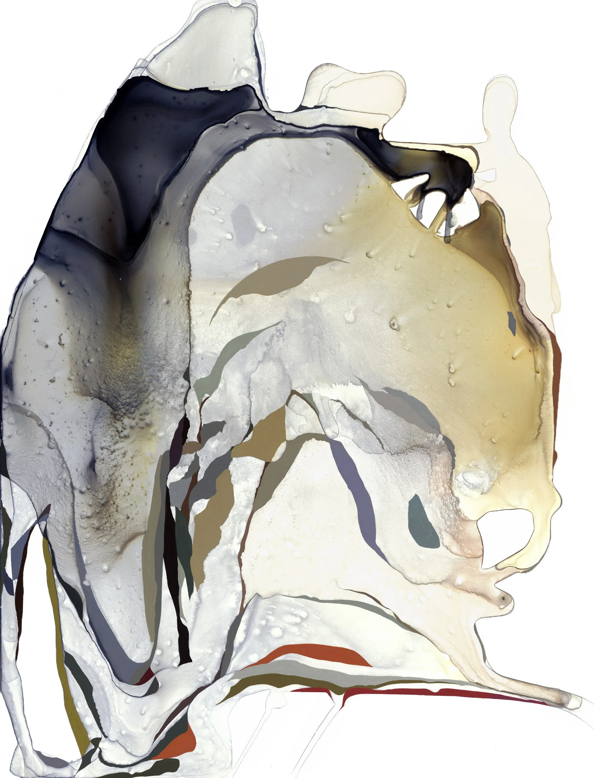 Archway, 20 x 26 inches, Watercolor, gouache, and acrylic ink on paper, Available