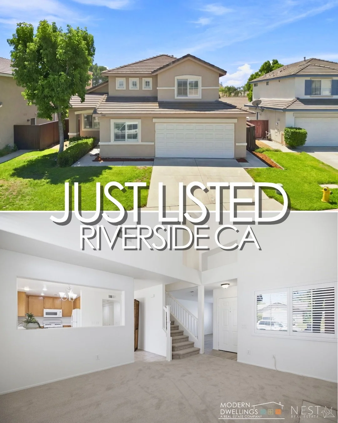 $599,900. JUST LISTED at 19465 Brisbane, Riverside 🏡

That price for a 3 bed / 2.5 bath, 1,507 sqft two-story in an established HOA community? That&rsquo;s the whole pitch right there.

Walk in and the ceilings hit you first. Fully vaulted living ro
