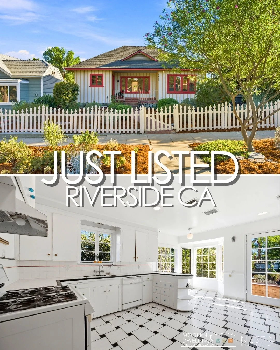 The Smith-Warner Residence, a 1915 board and batten cottage, grown through the 1940s.

DM or comment &ldquo;10th&rdquo; for more info

I&rsquo;ve walked a lot of old houses in Riverside, and most of them lost something along the way. This one didn&rs