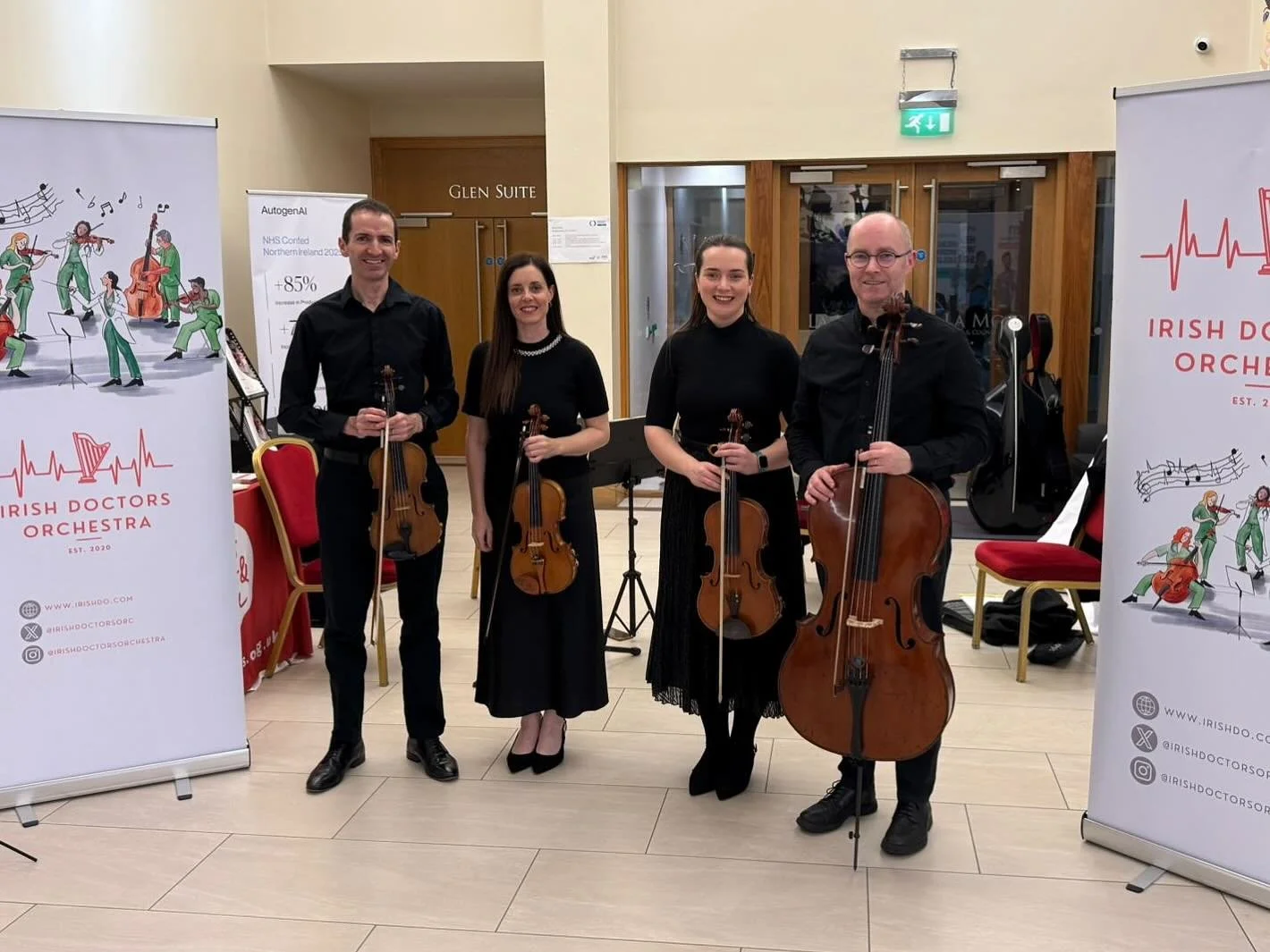 Some of our fantastic IDO members performing at the NI Confederation for Health and Social Care
 #nicon25