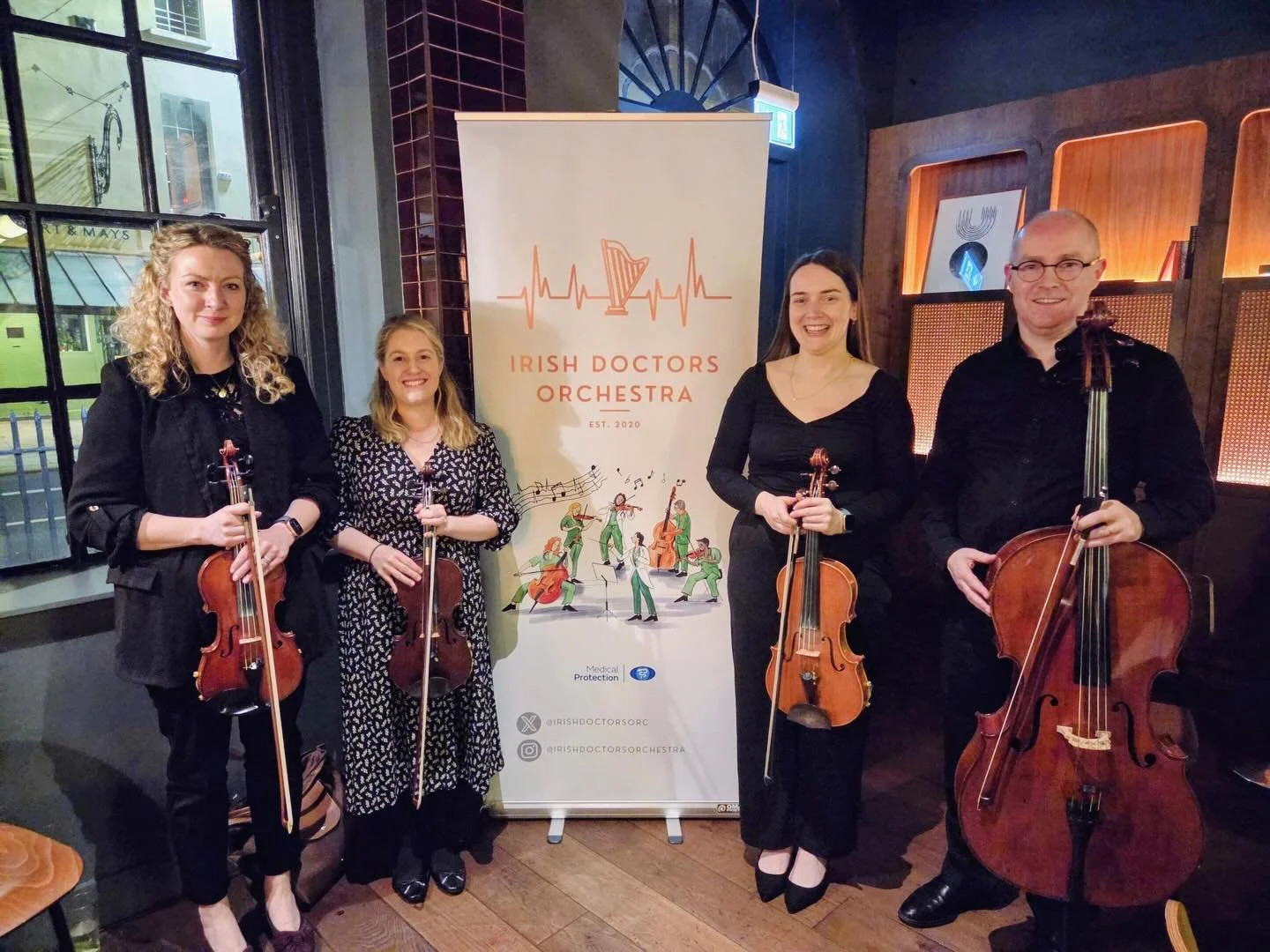We were delighted to perform last night at the Irish Medical Organisations event hosting CPME, which represents national medical organisations across Europe.