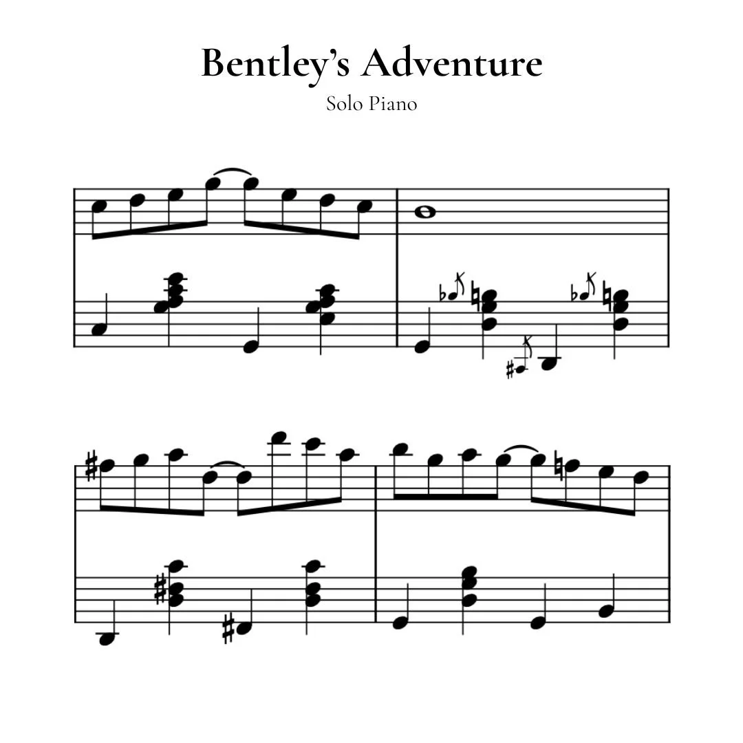 Bentley's Adventure – Solo Piano