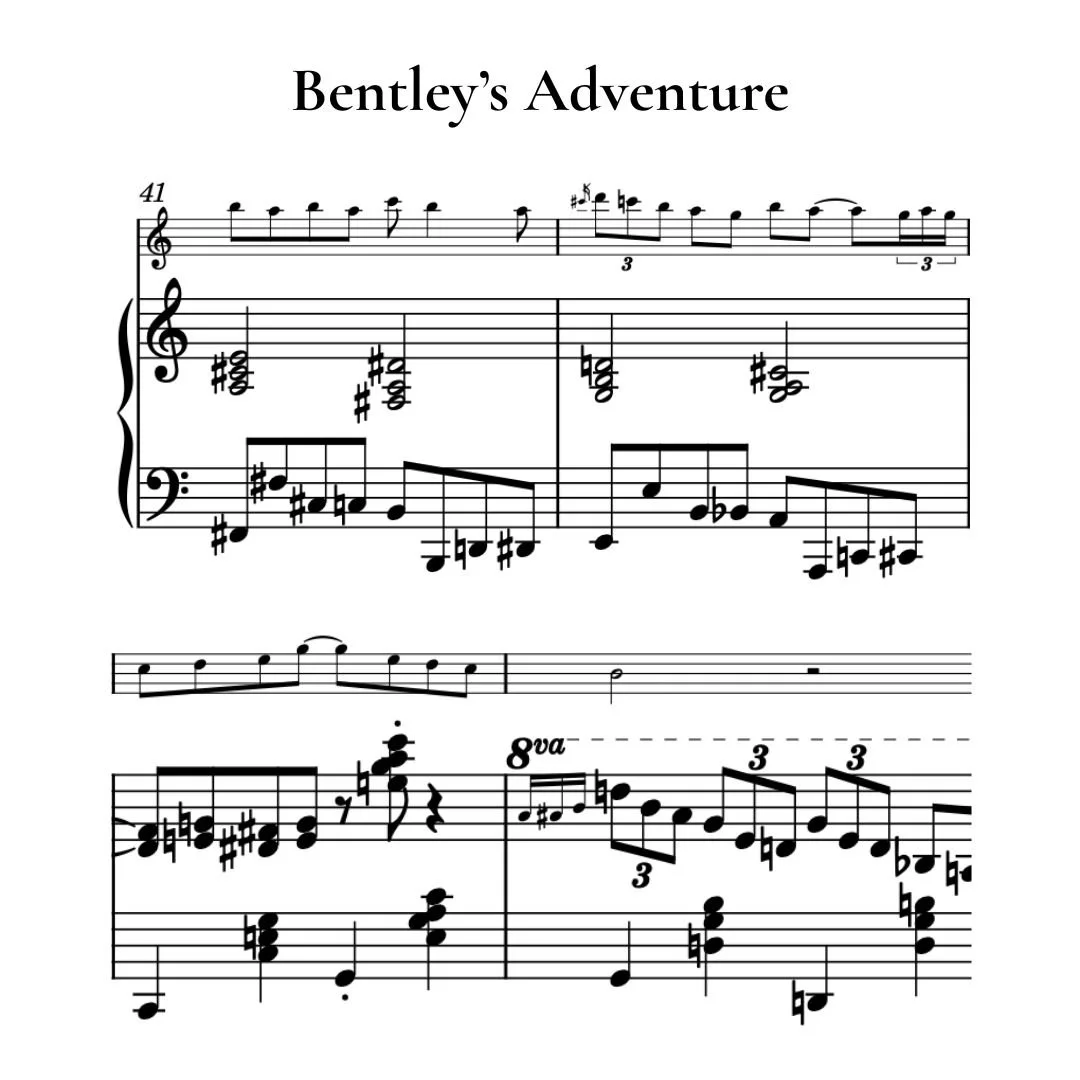 Bentley's Adventure – Flute and Stride Piano