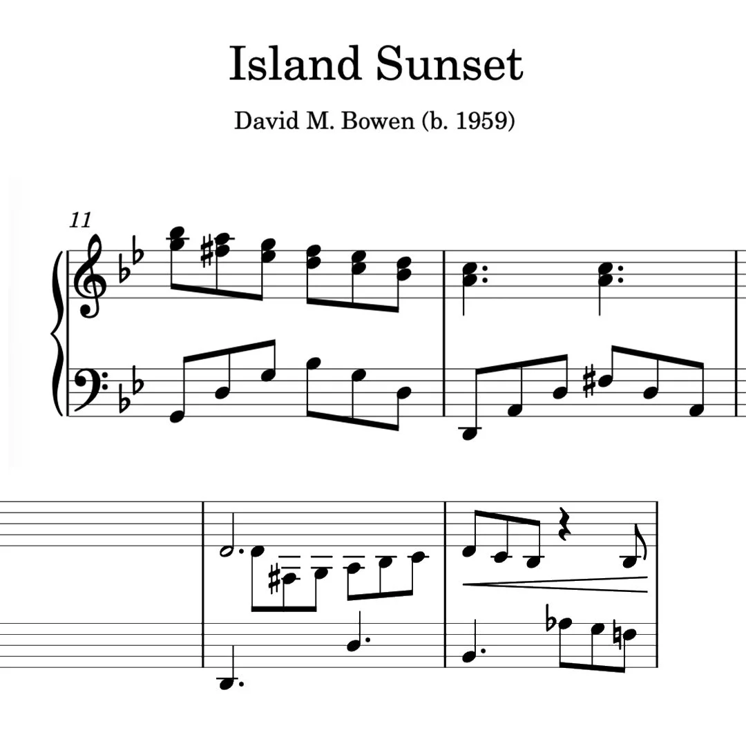 Island Sunset