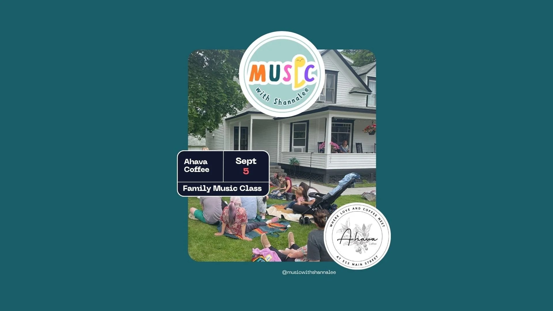 Sept 5 - Ahava Coffee Special Family Music