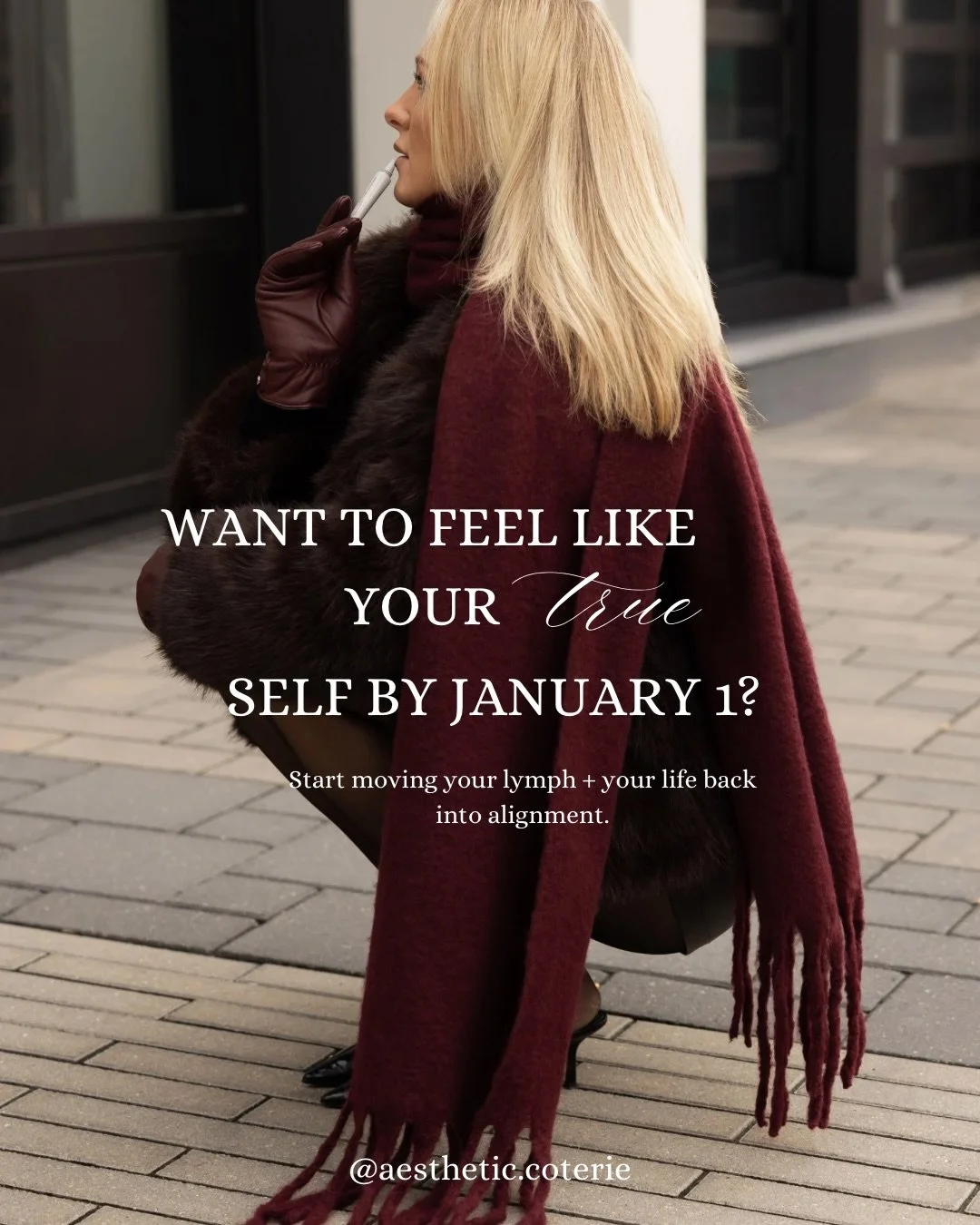 Want to feel like your true self by January 1?
Your lymphatic system is your internal reset button&mdash;supporting energy, glow, digestion, immunity, and bloat. These next few weeks are the perfect time to realign, release, and rebuild your flow.

✨