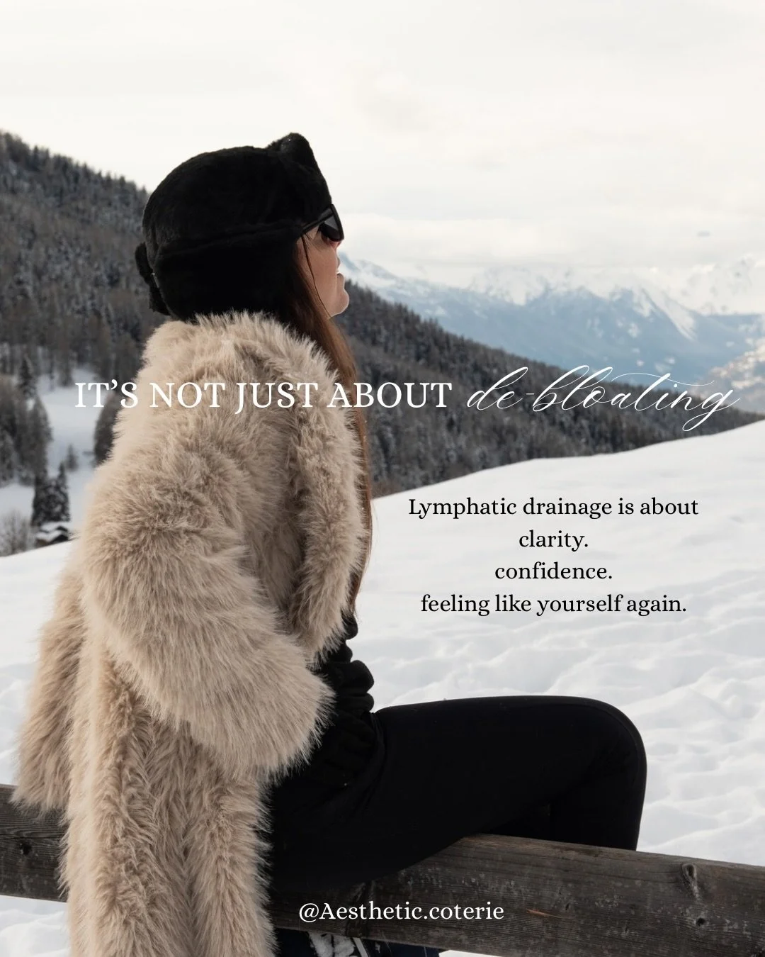 Most people think lymphatic drainage is just about reducing bloating.

But what clients notice most is something deeper: clarity.

When the lymphatic system is flowing well, the body doesn&rsquo;t feel as heavy, inflamed, or foggy. Energy improves, s