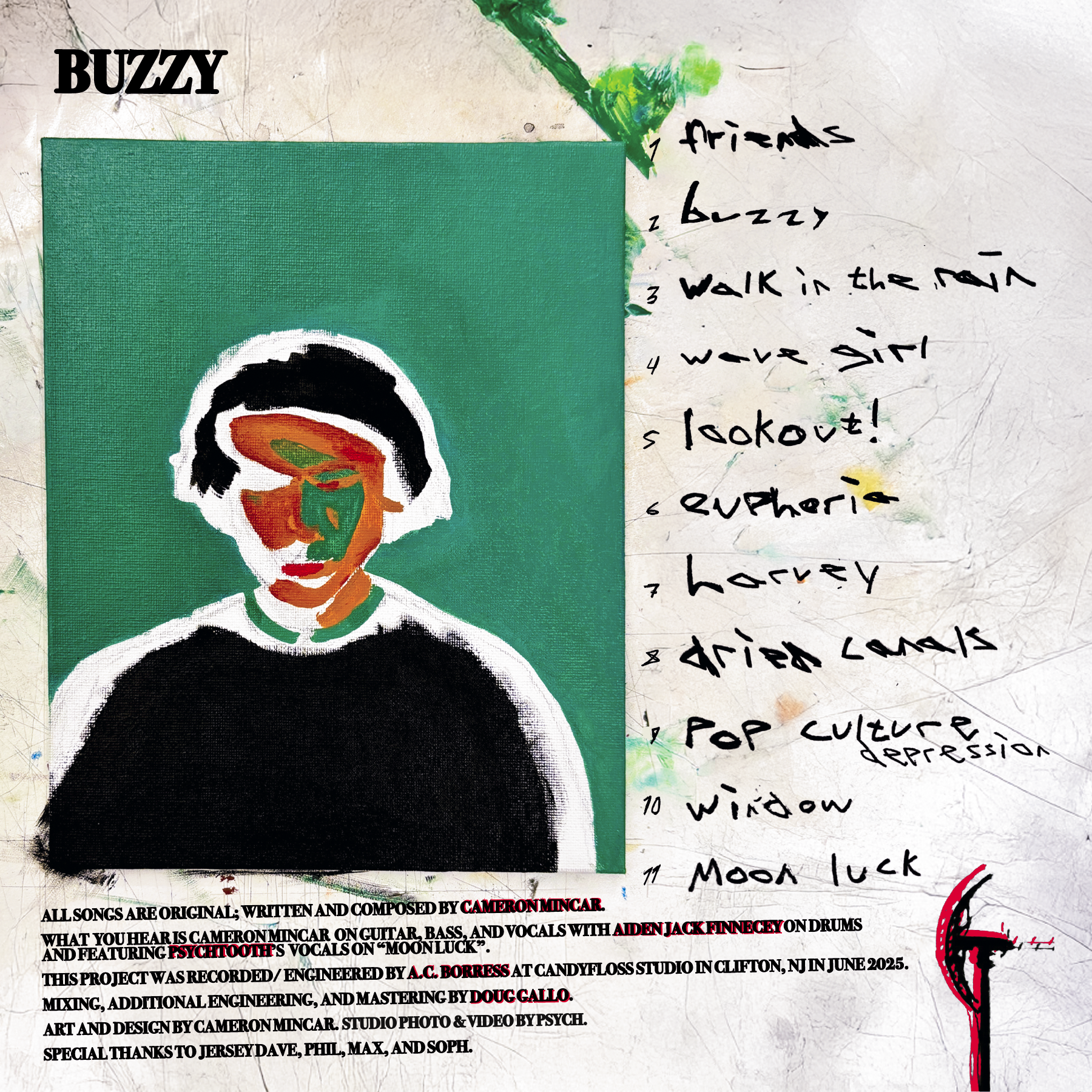 Back cover / Track list