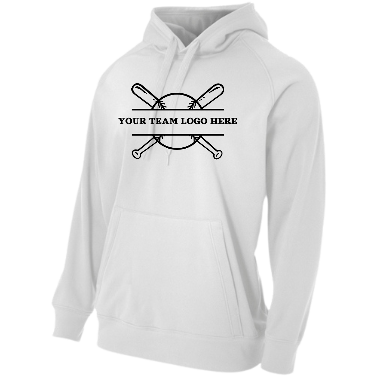 Sprint Fleece Hoodie - White