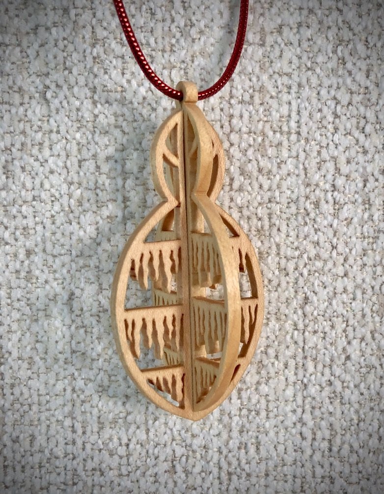 Icicle 3-D ornament