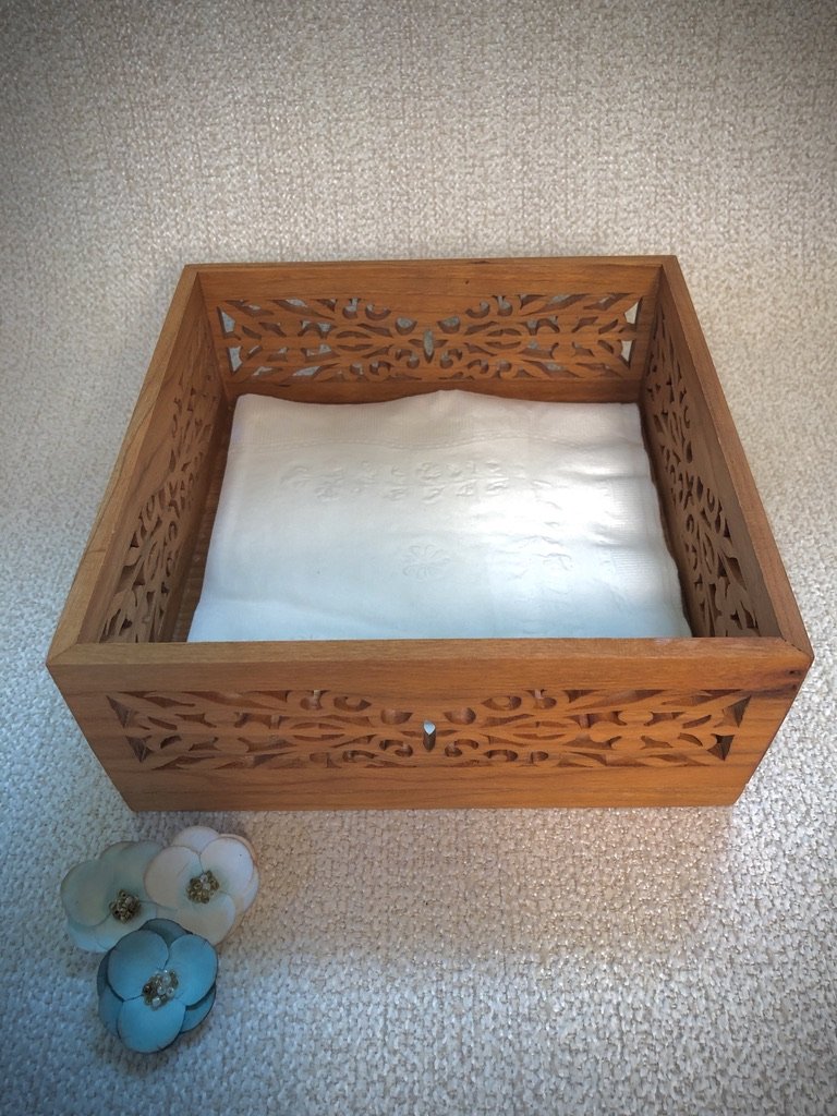 Square Dinner Napkin Holder