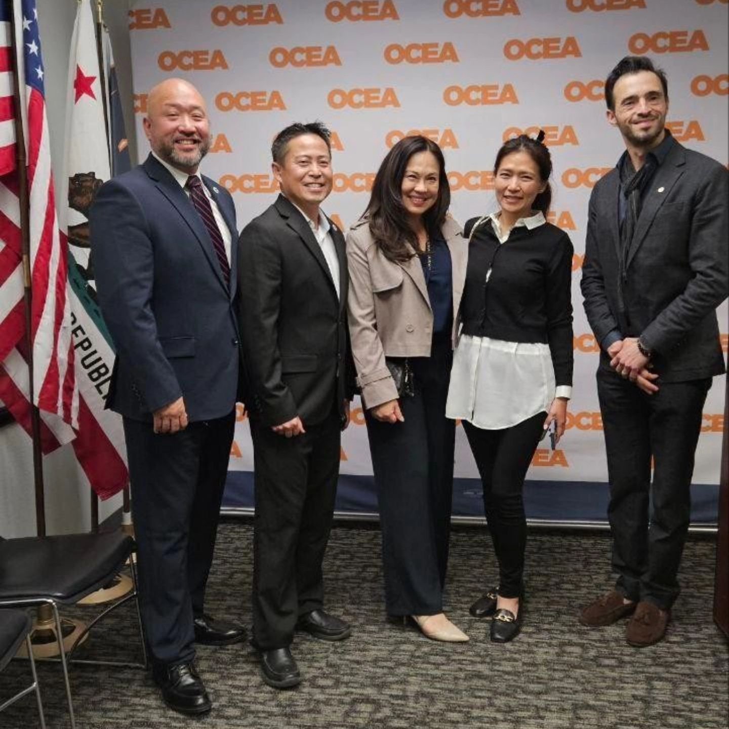 Team Irvine in the house of @oceastrong to celebrate the end of another successful year advocating for public workers!