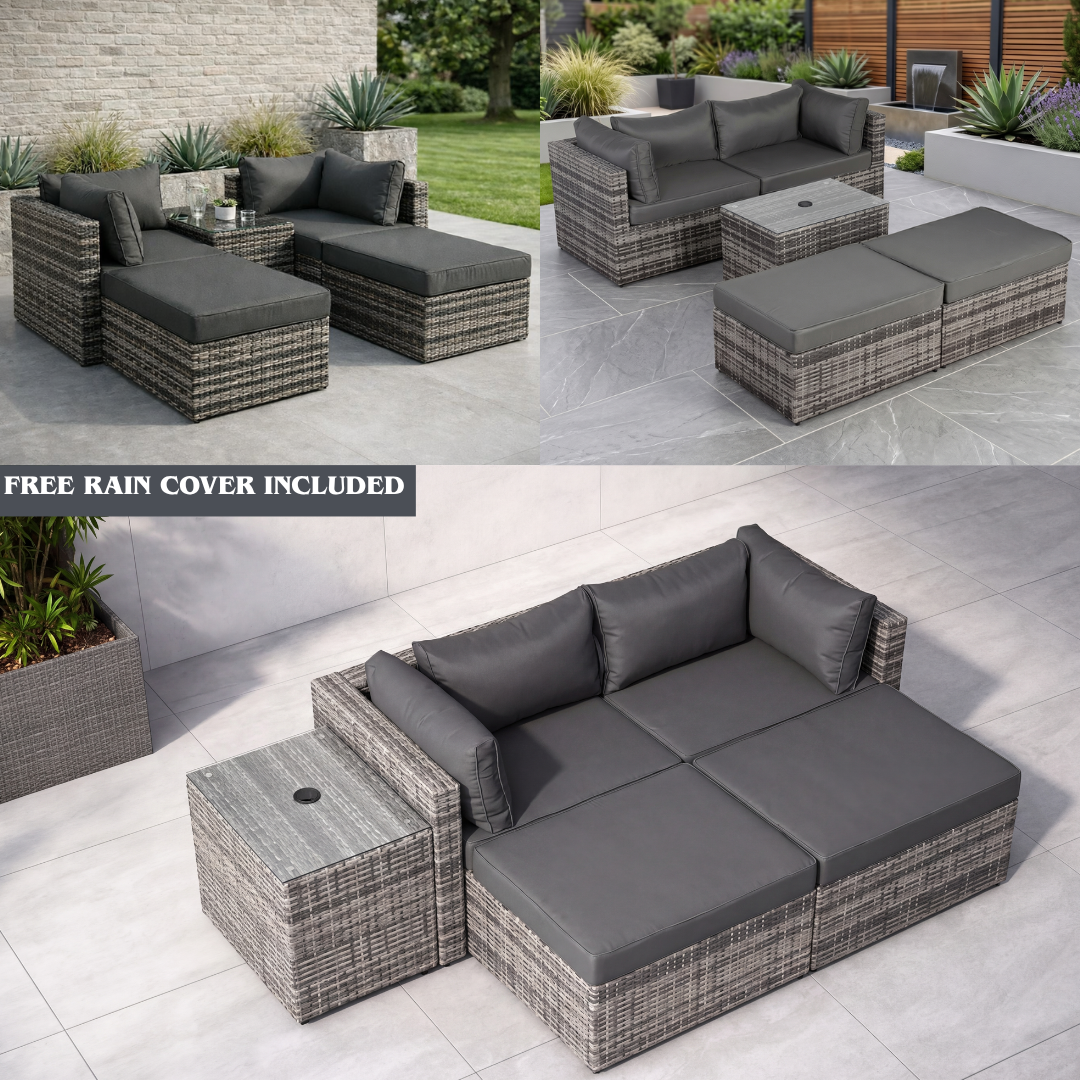 The Riviera 3 in 1 Lounger Set