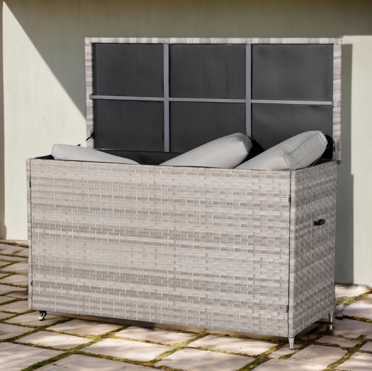 Outdoor Rattan Storage Box