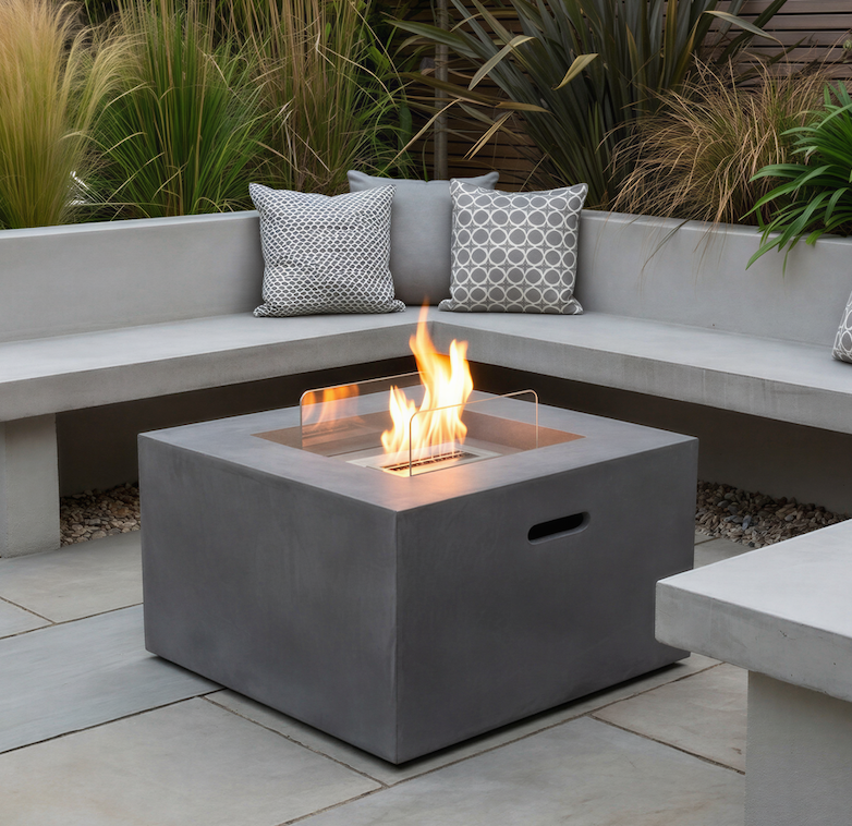 Outdoor bio ethanol fireplace