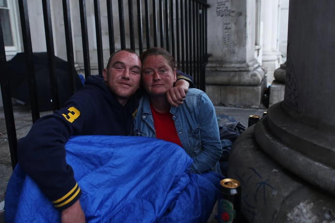 Down and out on the streets of Dublin