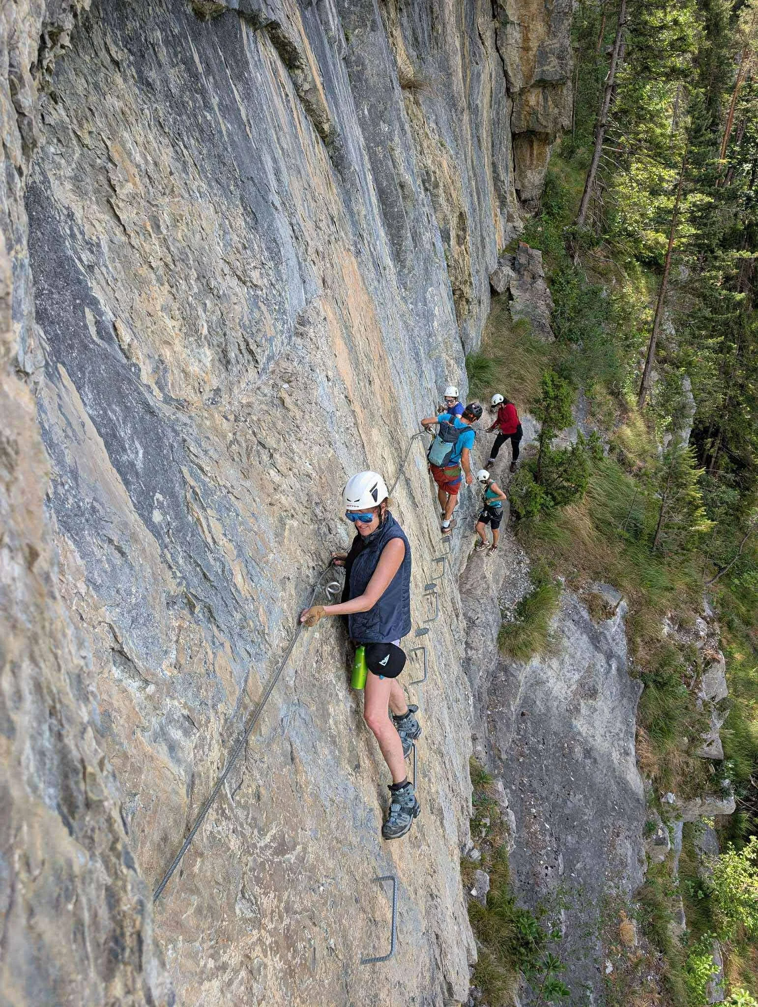 Barbara McCarthy via Ferrata, Champery.jpg