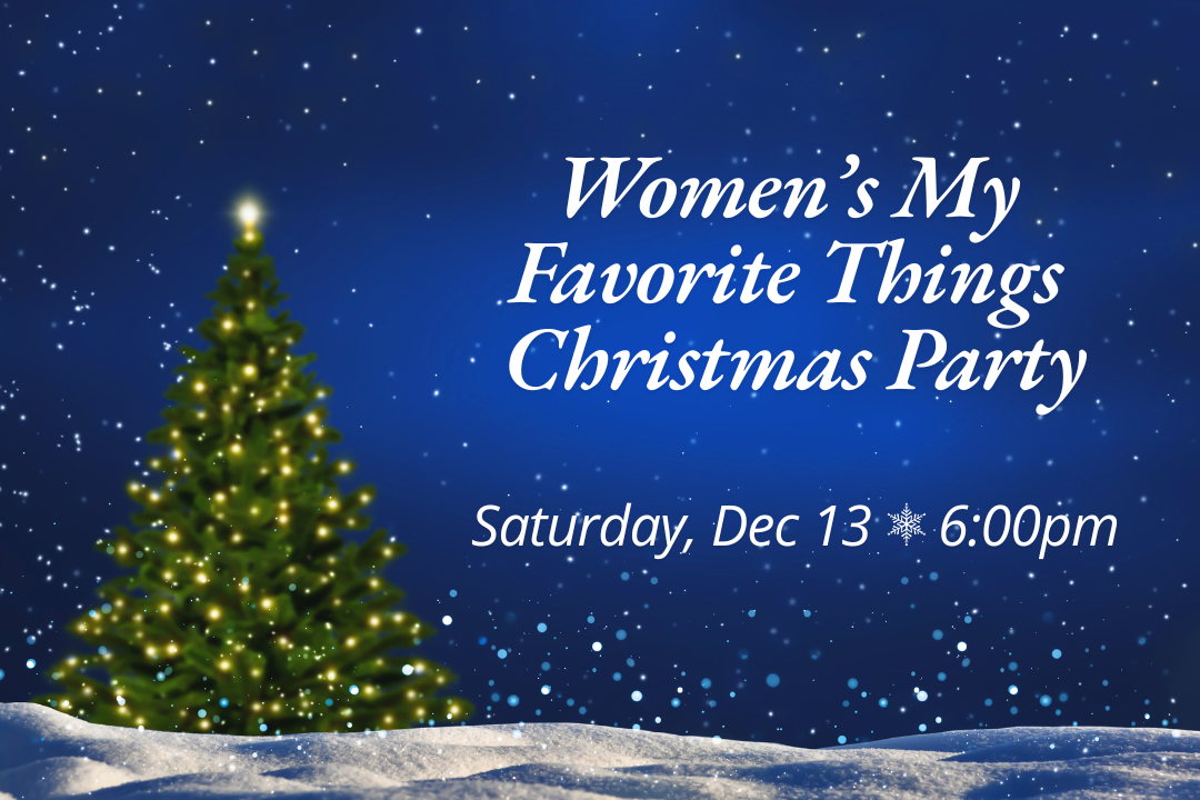 Women's My Favorite Things Christmas Party 