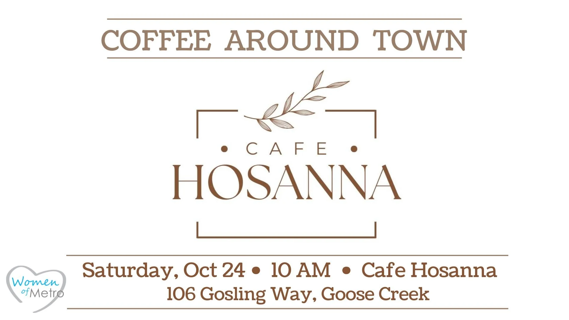 Coffee Around Town 