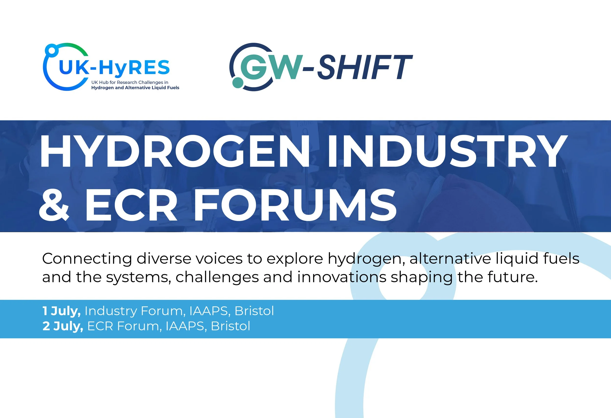 UK-HyRES &amp; GW-SHIFT Hydrogen Industry &amp; ECR Forums