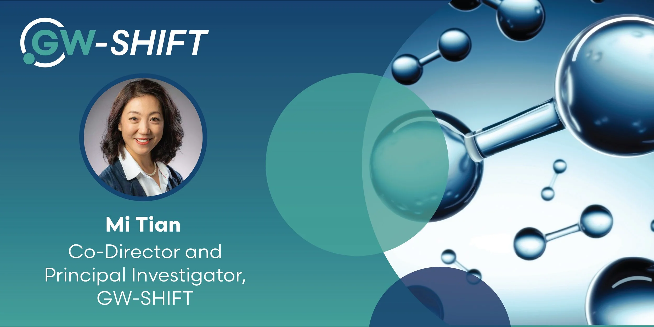 Mi Tian takes the helm as new Co Director and Principal Investigator