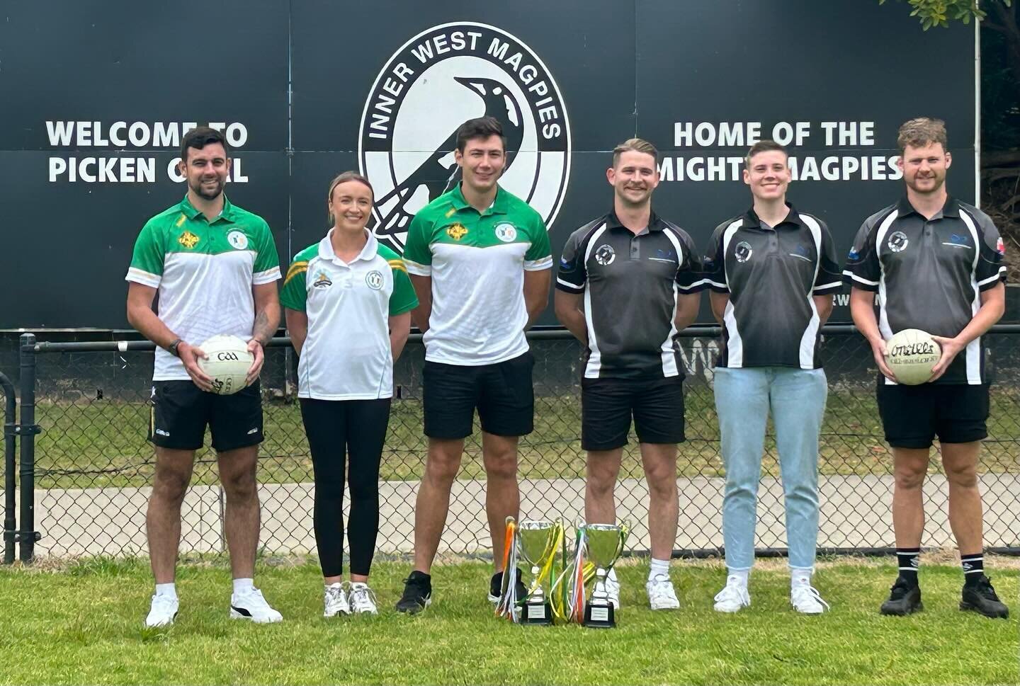 Thanks to @penrithgaelsgac leadership group for coming down to Picken Oval &amp; Magpie sports to officially launch or International Rules campaign. 

Both clubs are very excited to get the 25th underway &amp; are eager to get their hands on the trop