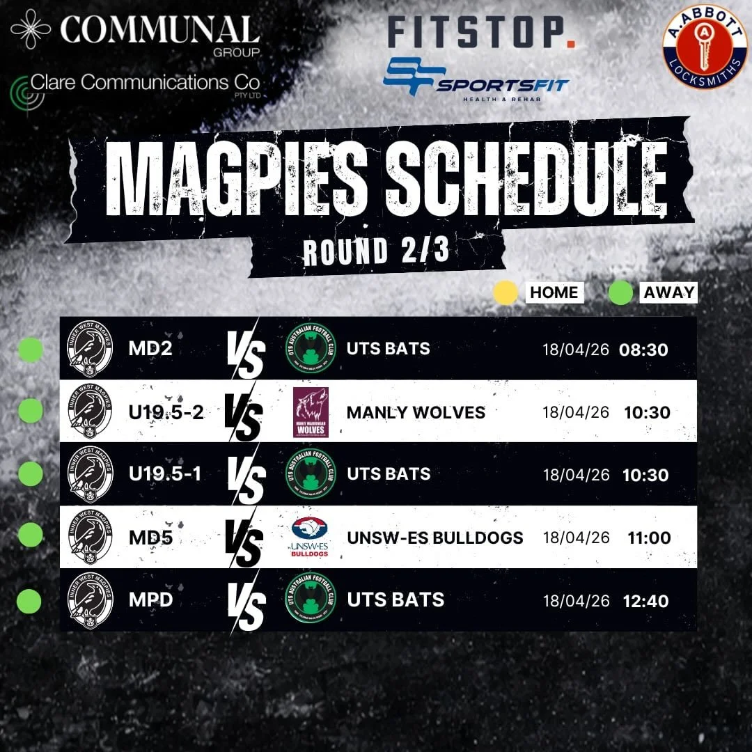 Doom scrolling at halftime of the Sydney Derby? Yeah&hellip; our admins are guilty too 👀 

While you&rsquo;re here, here&rsquo;s tomorrow sorted 👇 

We&rsquo;re off to Waverley Oval as UTS Bats host us for a big day of footy: 

🏉 Men&rsquo;s Divis