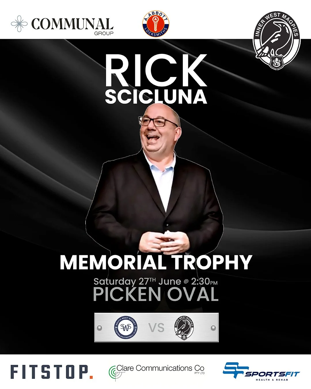 The Inaugural Rick Scicluna Memorial Trophy

Some people are the soul of a football club. Rick Scicluna was ours.

He was the one who did the thankless work that most people never even knew was happening. Sitting in the cold watching opposition teams