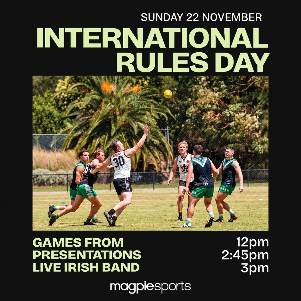 🍀 INNER WEST MAGPIES &ndash; IRISH DAY 2026! 🍀

For this year&rsquo;s Irish Day, we have a special edition polo and guernsey available for purchase!

Our players will be wearing these special edition guernseys for the Irish Day match.

🍀 Merchandi