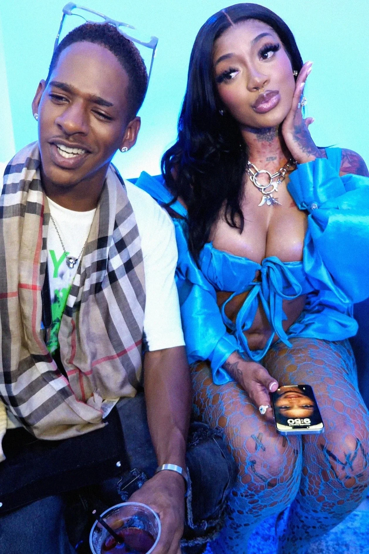 Jada Kingdom & Jae Edwards  At Spices Mirror 25 Album Launch