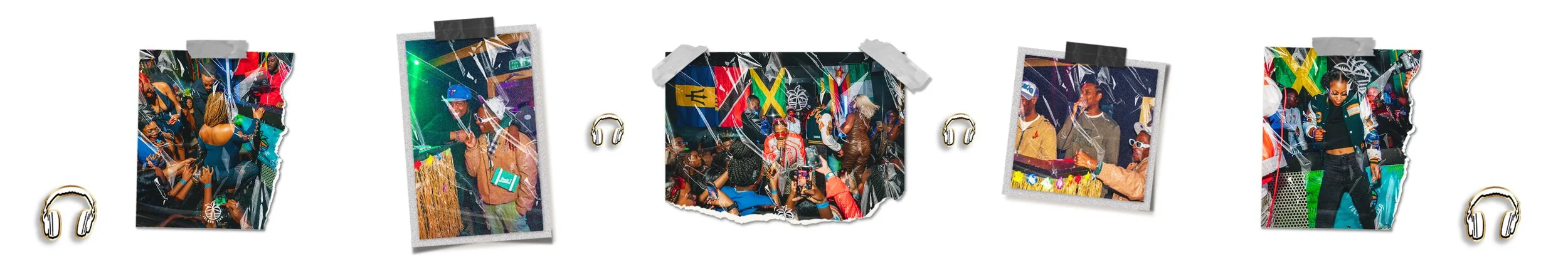 Jae Radio Banner, Island Ting, Aliyzaa, DJ Jamzy, KDAGREAT, 100 Family