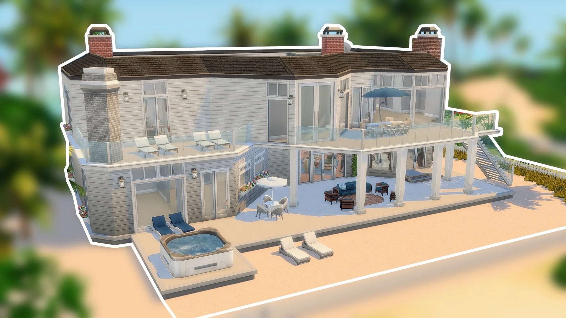 Hannah Montana House: 40 x 30 | 5 bed 4 bath | §170,073