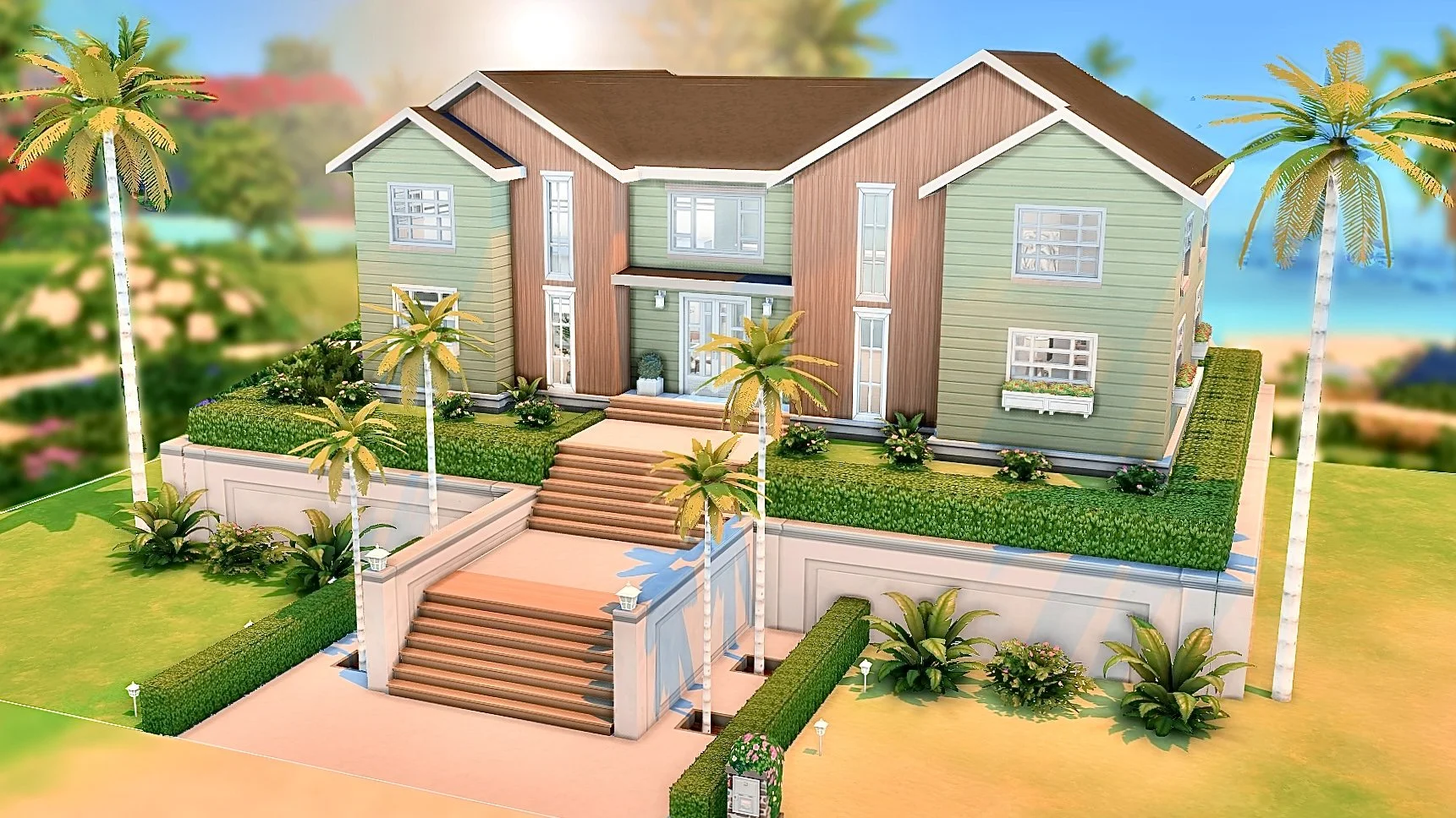 Luxurious Beach House: 40 x 30 | 2 bed 2 bath | §93,716