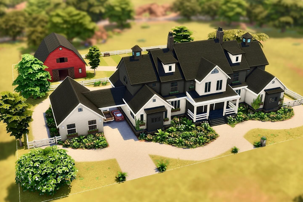 Horse Ranch Farmhouse: 64 x 64 | 8 bed 5 bath | §70,139