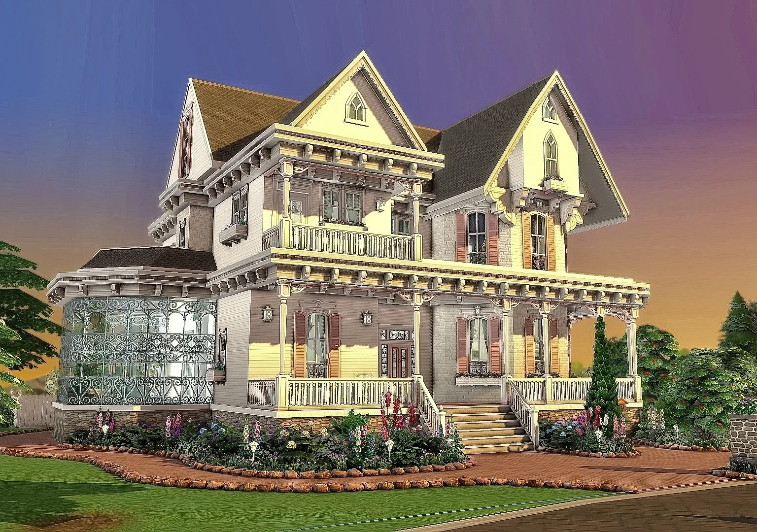 Pink Victorian: 40 x 40 | 3 bed 4 bath | §229,429
