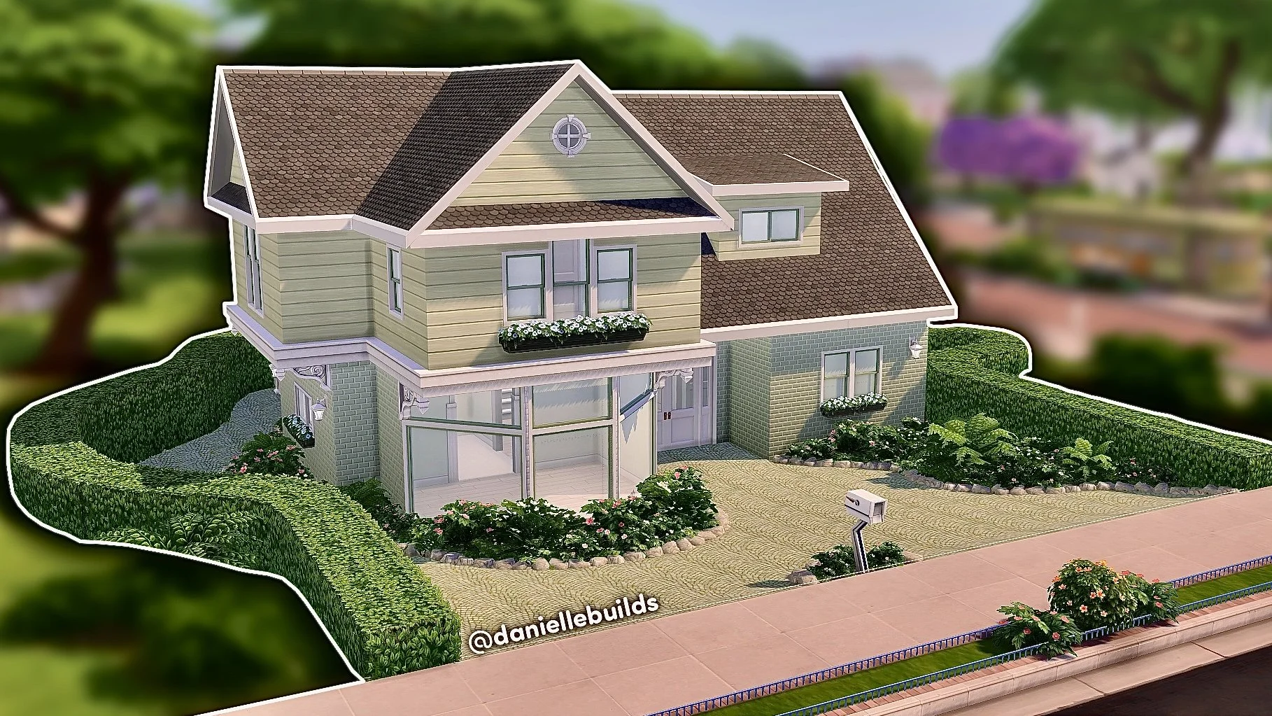 Green Base Game House: 30 x 30 | 4 bed 4 bath | §62,258 | move-in ready