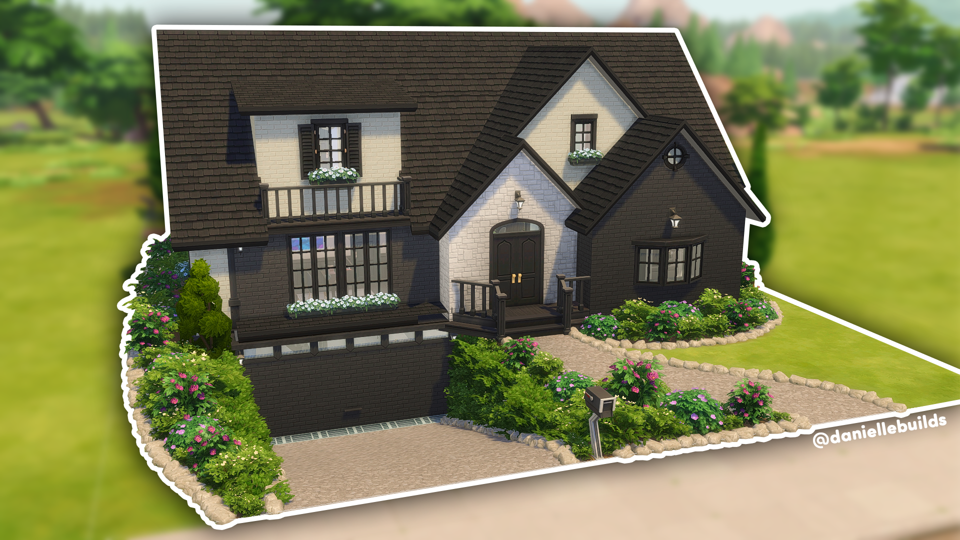 Base Game House: 30 x 20 | 4 bed 5 bath | §199,087