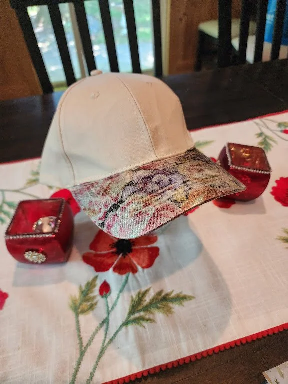 Blue Nova Blooms &amp; Brims: A Foiled Hat Crafting Experience