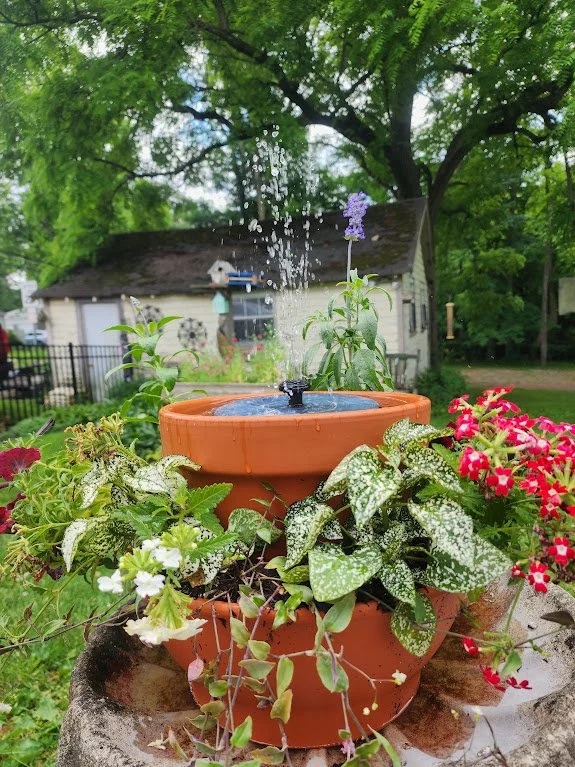 Bloom & Flow: Create a Solar Garden Fountain