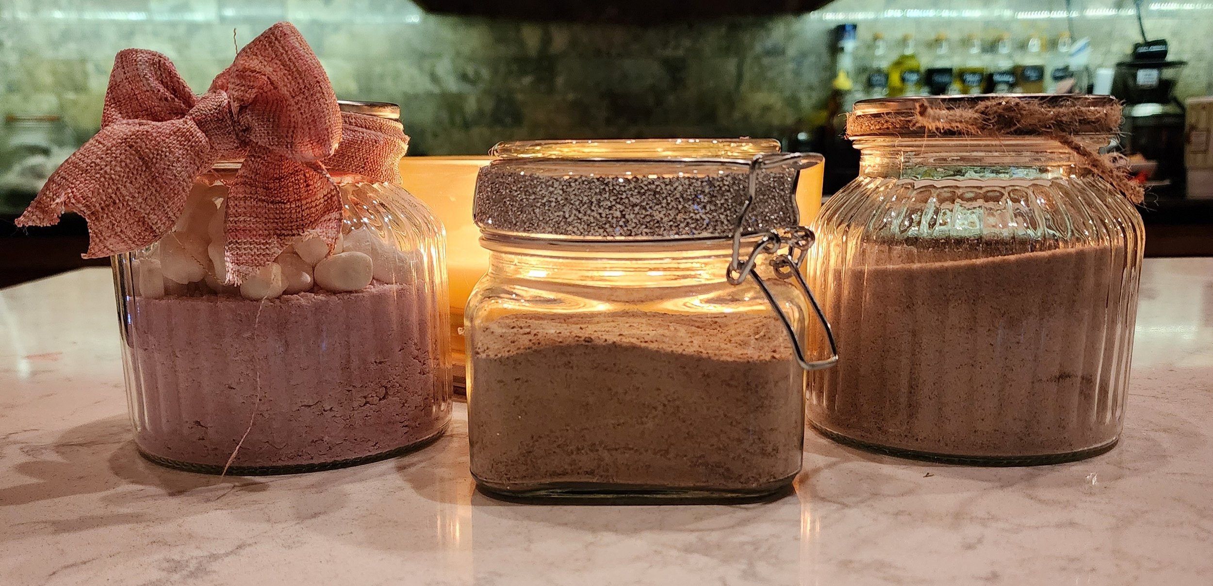Gifts in a Jar Friendship Drink Mixes and Decorated Fall Cookies!  $25.00