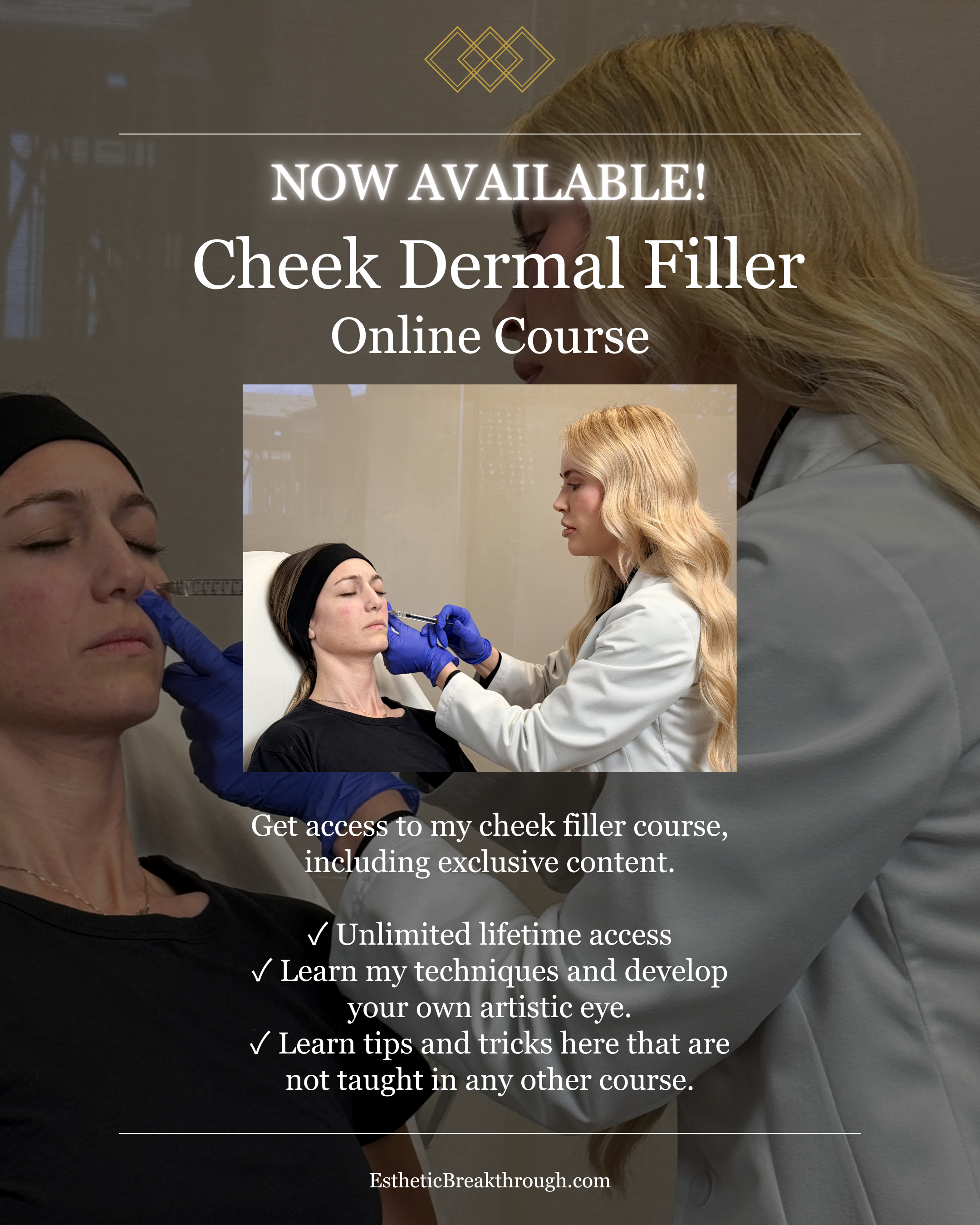 Midface Rejuvenation: Inside Emily Tryon’s New Cheek Dermal Filler Course for Injectors