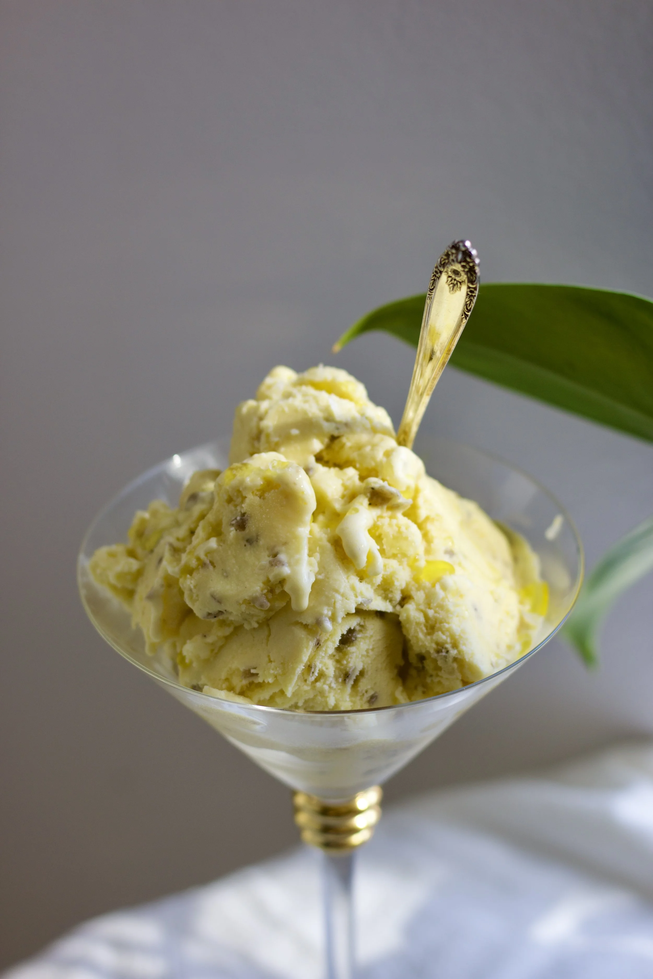 Sweet Corn &amp; Brown Butter Ice Cream 